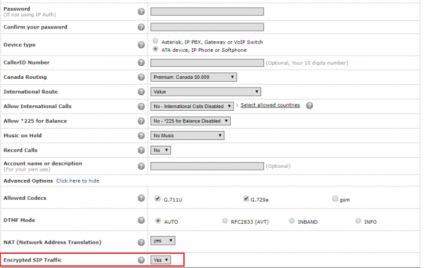 ub accounts>Manage sub-accounts>Advanced Options page. 