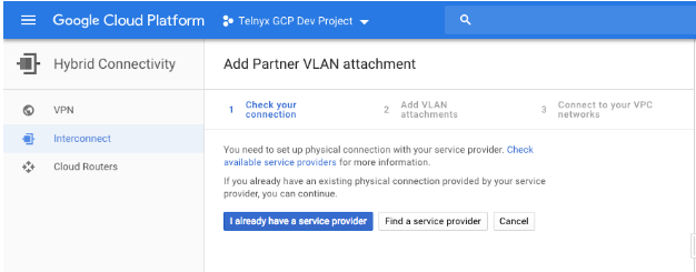 Partner VLAN Attachment Addition.