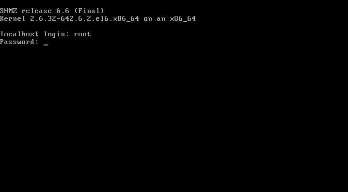 Localhost credentials input point.